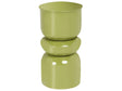 Accent Side Table Olive Green Iron Painted Indoor Living Room Bedroom Beliani