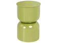 Accent Side Table Olive Green Iron Painted Indoor Living Room Bedroom Beliani