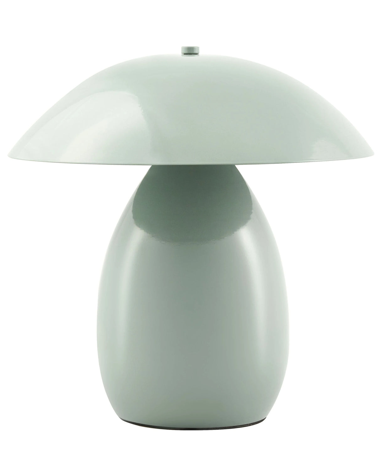Table Lamp Light Green Iron Metal Base 30 cm Single Light Modern Design Home Accessories Living Room Beliani