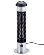 Patio Heater Black Metal 64H cm Freestanding 800W Beliani