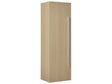 Bathroom Wall Cabinet Light Wood MDF 132 x 40 cm with 4 Shelves Wall Mounted Beliani