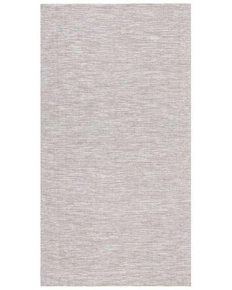 Rug Beige Cotton 80 x 150 cm Rectangular Hand Woven Modern Minimalistic Beliani