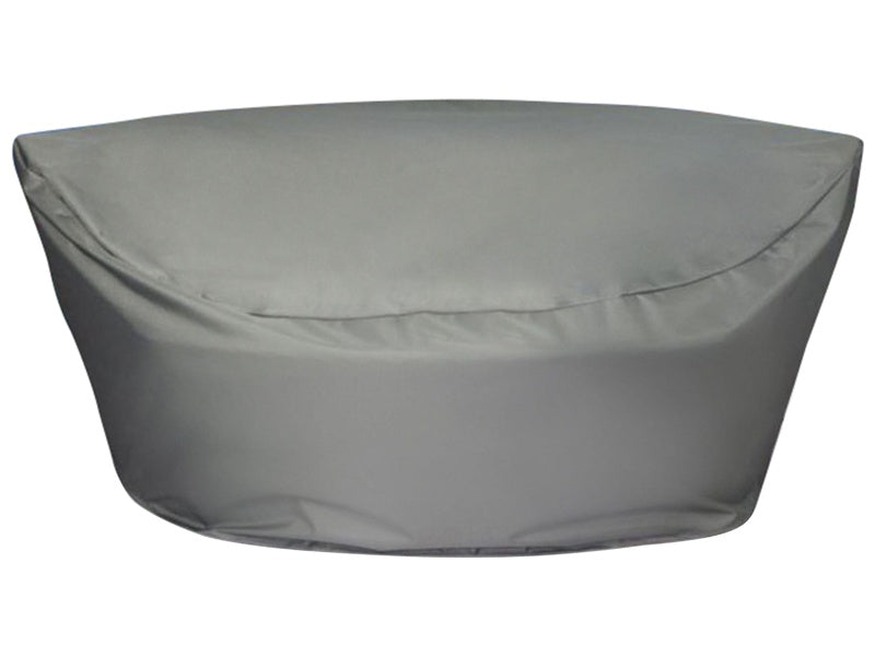 Garden Furniture Cover Grey PVC  140 x 135 x 80 cm Rain Cover Beliani