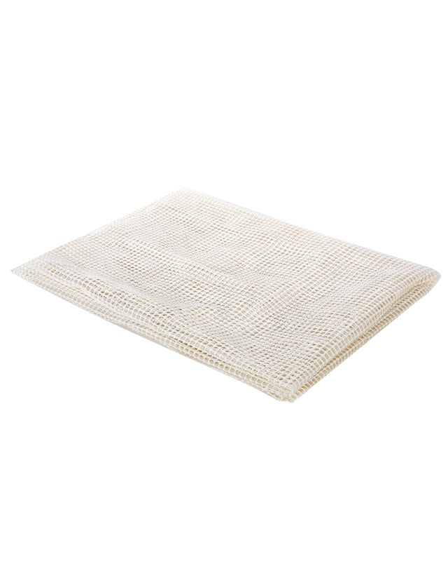 Anti Slip Rug Mat Underlay Gripper White 130 x 190 cm Cuttable Beliani