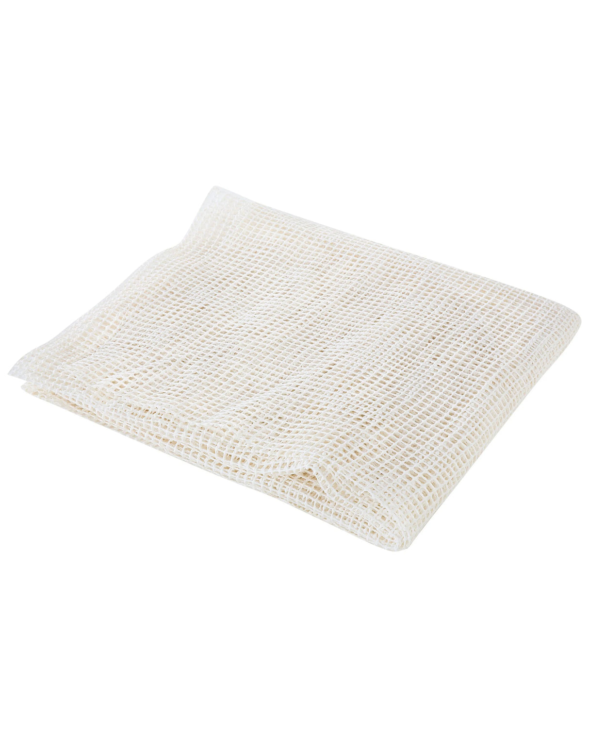 Anti Slip Rug Mat Underlay Gripper White 150 x 190 cm Cuttable Beliani