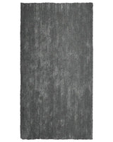 Shaggy Area Rug Dark Grey 80 x 150 cm Modern High-Pile Machine-Tufted Rectangular Carpet Beliani