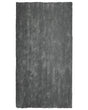 Shaggy Area Rug Dark Grey 80 x 150 cm Modern High-Pile Machine-Tufted Rectangular Carpet Beliani