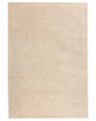 Shaggy Area Rug Beige 160 x 230 cm Modern High-Pile Machine-Tufted Rectangular Carpet Beliani