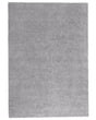 Shaggy Area Rug Light Grey 160 x 230 cm Modern High-Pile Machine-Tufted Rectangular Carpet Beliani