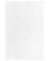 Shaggy Area Rug White 200 x 300 cm Modern High-Pile Machine-Tufted Rectangular Carpet Beliani