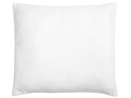 Bed Pillow White Microfibre 80 x 80 cm Soft Beliani