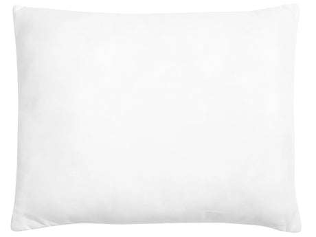Bed Pillow White Microfibre 50 x 60 cm Soft Beliani