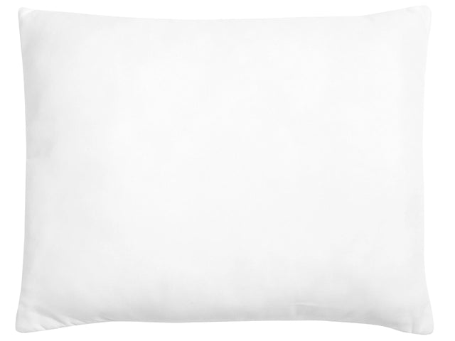 Bed Pillow White Microfibre 50 x 60 cm Soft Beliani