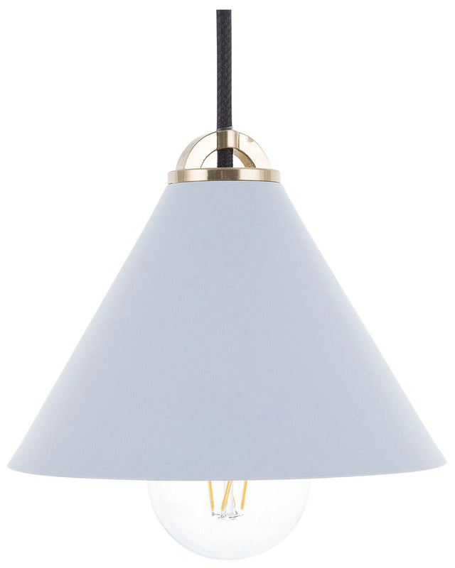 Ceiling Lamp Blue Metal 162 cm Pendant Modern Beliani