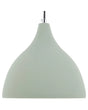 Pendant Lamp Green Concrete Scandinavian Style Ceiling Light Beliani