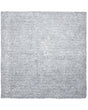 Shaggy Area Rug Grey Melange 200 x 200 cm Modern High-Pile Machine-Tufted Square Carpet Beliani