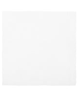 Shaggy Area Rug White 200 x 200 cm Modern High-Pile Machine-Tufted Square Carpet Beliani