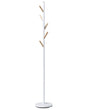 Coat Stand White Hall Steel Coat Rack Jackets Rack Beliani