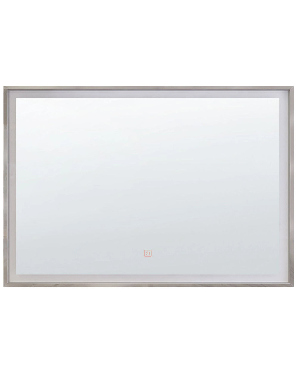 Illuminated LED Bathroom Mirror Rectangular 60 x 80 cm Glamour Beliani