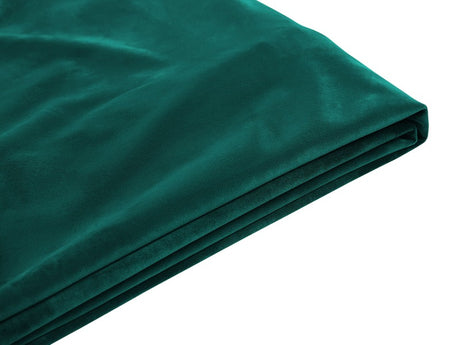 Bed Frame Cover Green Velvet for Bed 180 x 200 cm Removable Washable Beliani