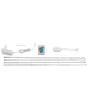 Set of 4 LED Strips Multicolour 16 Colours Remote Control 60 cm KALADAN Beliani