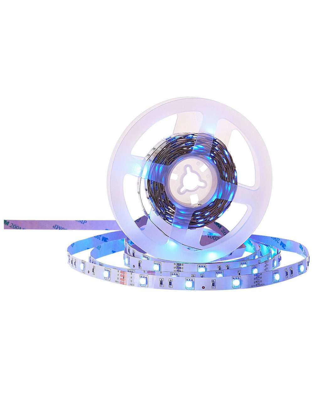 LED Strip Lights Multicolour 16 Colours Remote Control 5 meter KIKORI Beliani