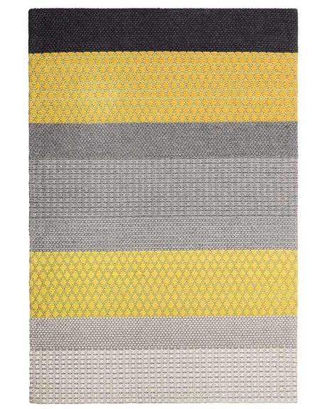 Area Rug 160 x 220 cm Multicolour Wool Bedroom Beliani