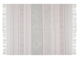 Blanket Pink 120 x 150 cm Bed Throw Boho Beliani