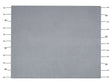 Blanket Grey Cotton 125 x 150 cm Bed Throw Boho Beliani