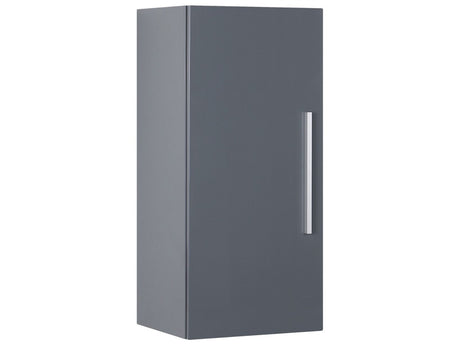 Bathroom Cabinet Grey 88 x 40 x 35 cm Modern Beliani