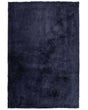 Shaggy Area Rug Blue Cotton Polyester Blend 160 x 230 cm Fluffy Dense Pile  Beliani