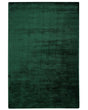 Area Rug Green Viscose 140 x 200 cm Tufted Low Pile Modern Beliani