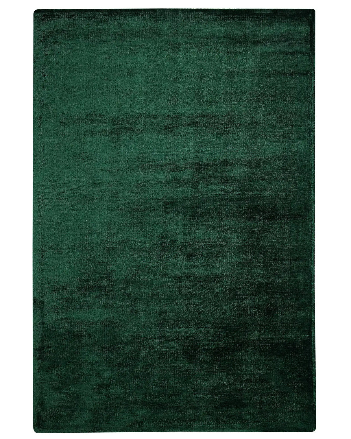Area Rug Green Viscose 160 x 230 cm Tufted Low Pile Modern Beliani