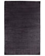 Area Rug Dark Grey Viscose 160 x 230 cm Tufted Low Pile Modern Beliani