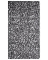 Area Rug Grey and Silver Viscose 80 x 150 cm Living Room Rug Beliani