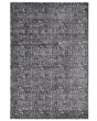 Area Rug Grey and Silver Viscose 140 x 200 cm Living Room Rug Beliani
