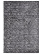Area Rug Grey and Silver Viscose 160 x 230 cm Living Room Rug Beliani