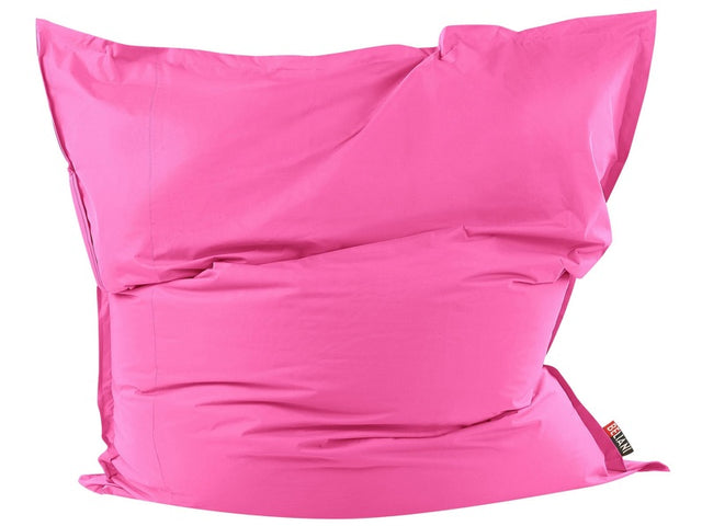 Extra Large Bean Bag Pink Lounger Zip Giant Beanbag Beliani