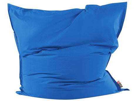 Extra Large Bean Bag Blue Lounger Zip Giant Beanbag Beliani