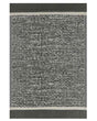 Outdoor Rug Mat Black and White Synthetic 120 x 180 cm Eco Friendly Modern Minimalist Beliani
