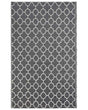 Outdoor Area Rug Grey Synthetic Materials Rectangular 120 x 180 cm Quatrefoil Pattern Balcony Accessories Beliani