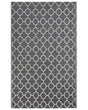 Outdoor Area Rug Grey Synthetic Materials Rectangular 120 x 180 cm Quatrefoil Pattern Balcony Accessories Beliani