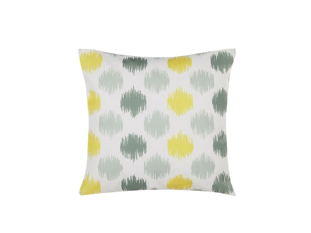 Garden Cushion Multicolour Polyester Square 45 x 45 cm Water Resistant Modern Pattern Beliani