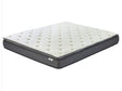 Memory Foam Mattress White EU King Size 5ft3 160 x 200 cm Bamboo Cover Firm Beliani