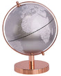 Decorative Globe Silver 20 cm Modern Beliani