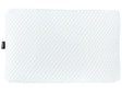 Memory Foam Pillow White Polyester Fabric Neck Support Orthopaedic Anti-allergy 55 x 35 cm Beliani