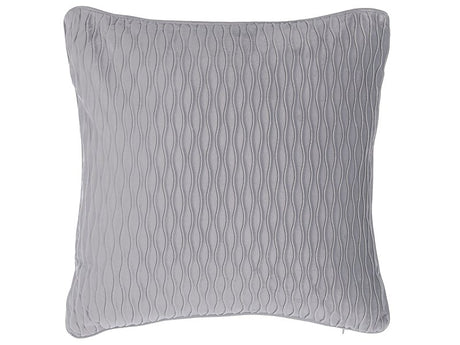 Decorative Cushion Grey Pattern Rectangular 45 x 45  cm Modern Traditional Decor Accessories Beliani