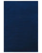 Rug Navy Blue Viscose 160 x 230 cm Hand Tufted Low Pile Modern Beliani