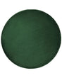 Rug Emerald Green Viscose Round 140 cm Hand Tufted Low Pile Modern Beliani