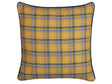 Decorative Cushion Multicolour Chequered Pattern 45 x 45 cm Modern Décor Accessories Beliani